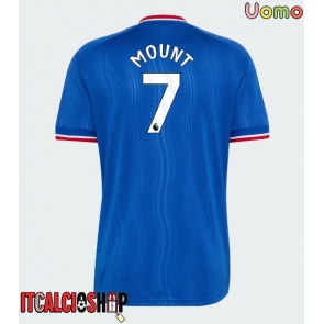 Manchester United Mason Mount #7 Seconda Maglia 2026-27 Manica Corta